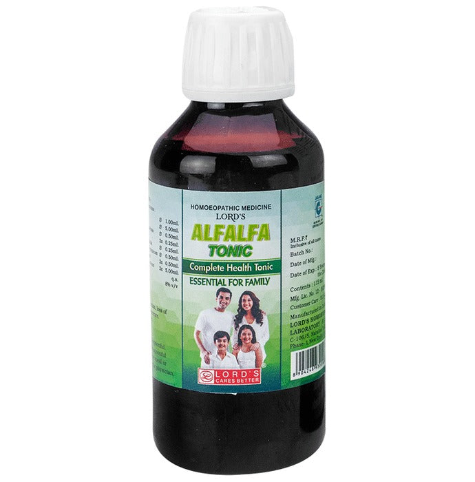 Lord's Homeopathy Alfalfa Tonic