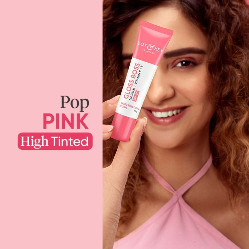 Dot & Key Gloss Boss Watermelon Rush Lip Balm - Distacart