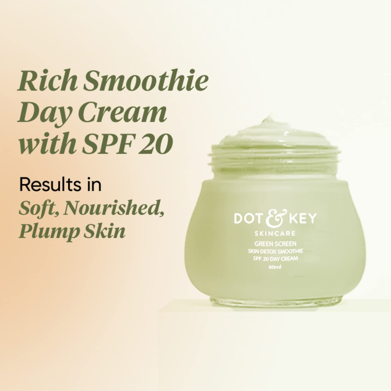 Dot & Key Green Screen Skin Detox Smoothie SPF 20 Day Cream