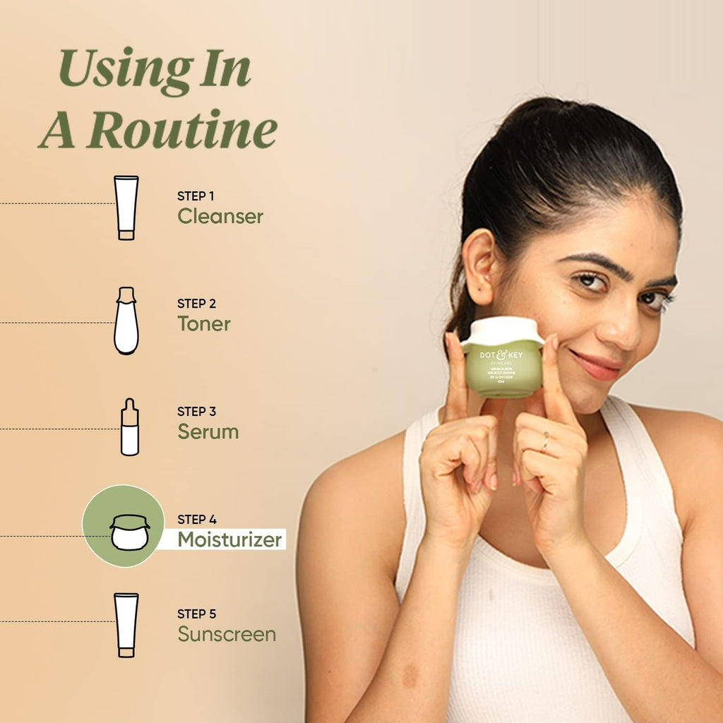 Dot & Key Green Screen Skin Detox Smoothie SPF 20 Day Cream