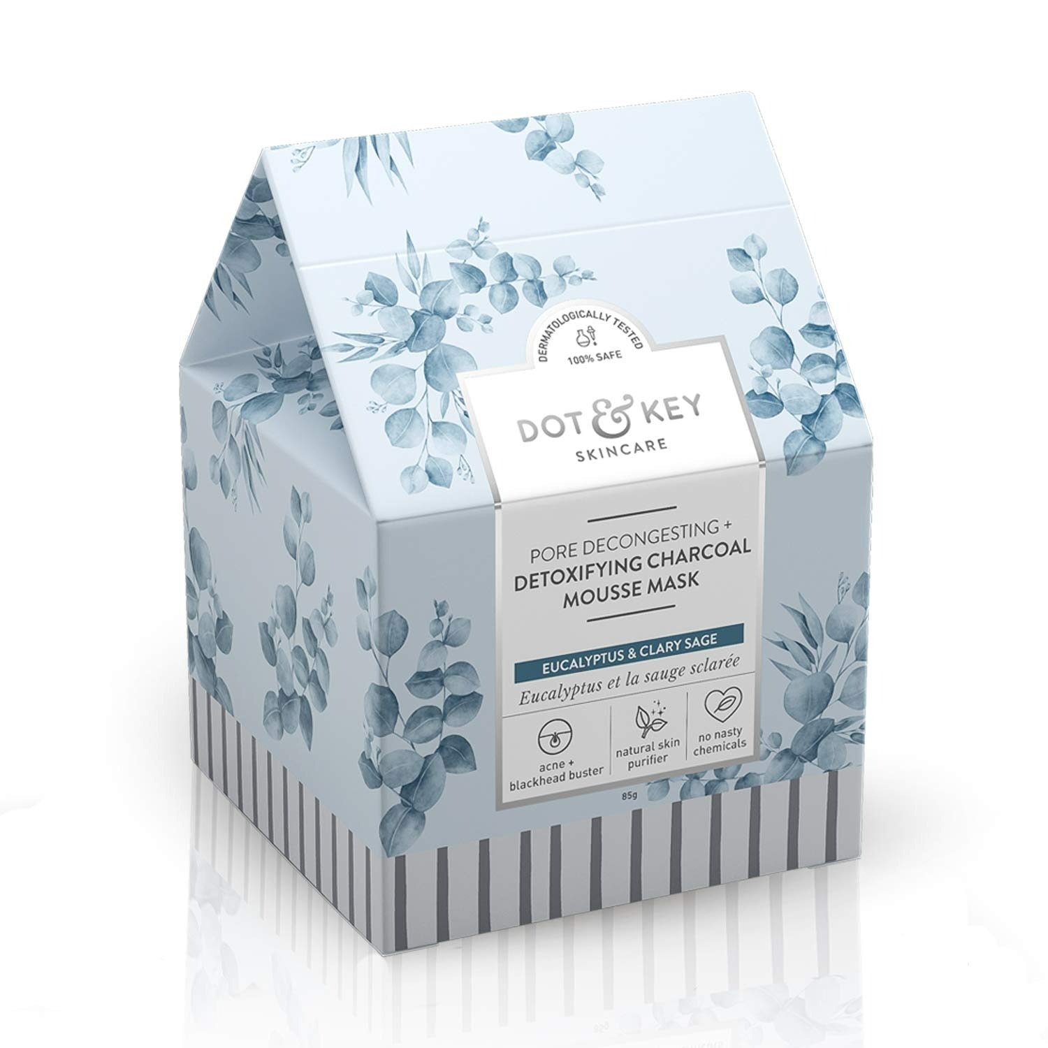 Dot & Key Pore Decongesting + Detoxifying Charcoal Mousse Clay Mask