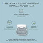 Dot & Key Pore Decongesting + Detoxifying Charcoal Mousse Clay Mask