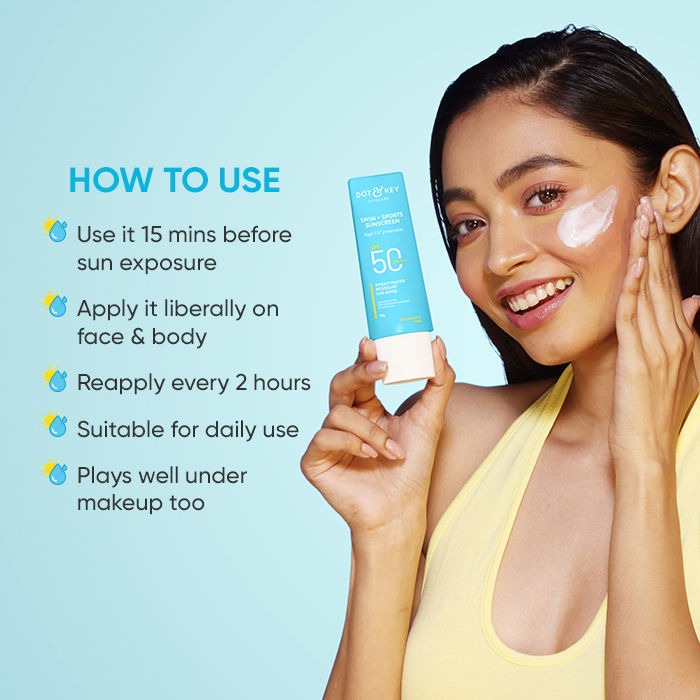 Dot & Key Swim + Sports Sunscreen SPF 50 PA+++