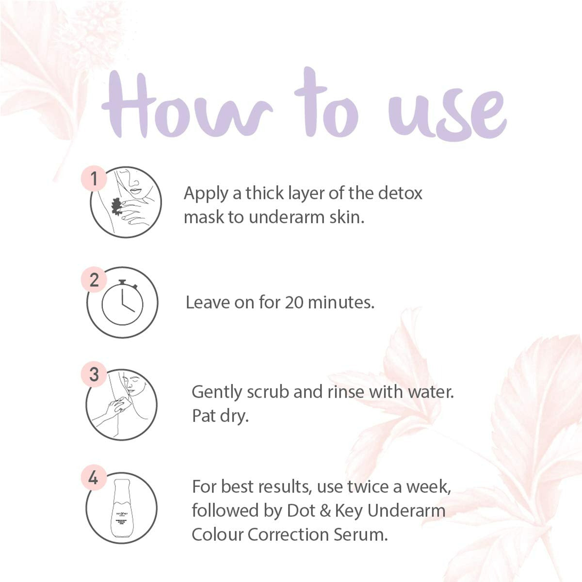 Dot & Key Underarm Detox Charcoal Mask