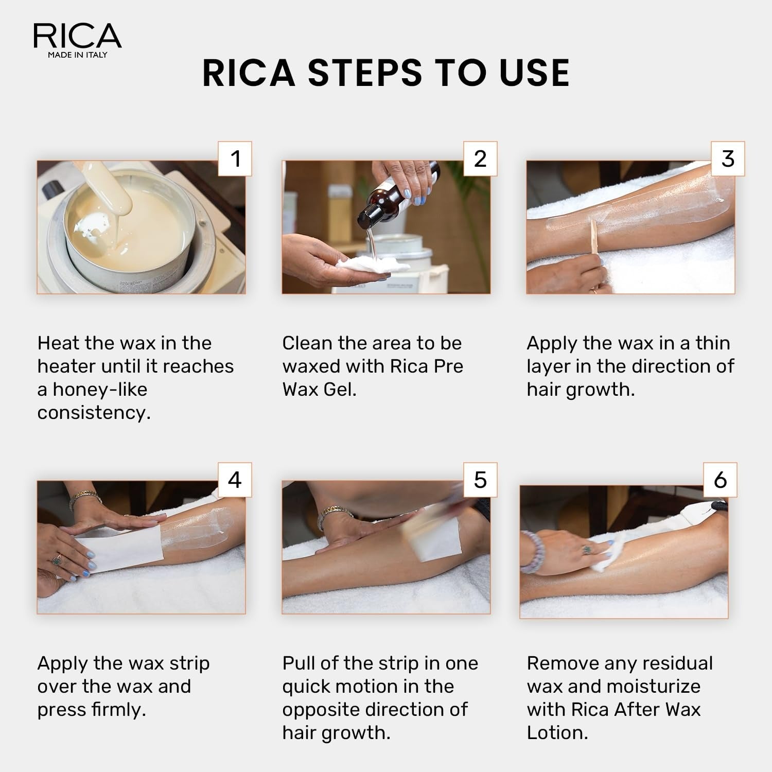 Rica Coconut Liposoluble Hair Removal Wax for Very Dry Skin