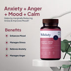 Miduty by Palak Notes Anxiety + Anger + Mood + Calm Capsules - Distacart