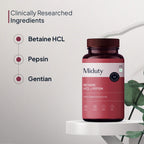Miduty by Palak Notes Betaine HCL + Pepsin Capsules - Distacart