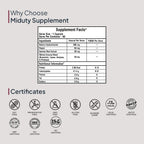 Miduty by Palak Notes Betaine HCL + Pepsin Capsules - Distacart