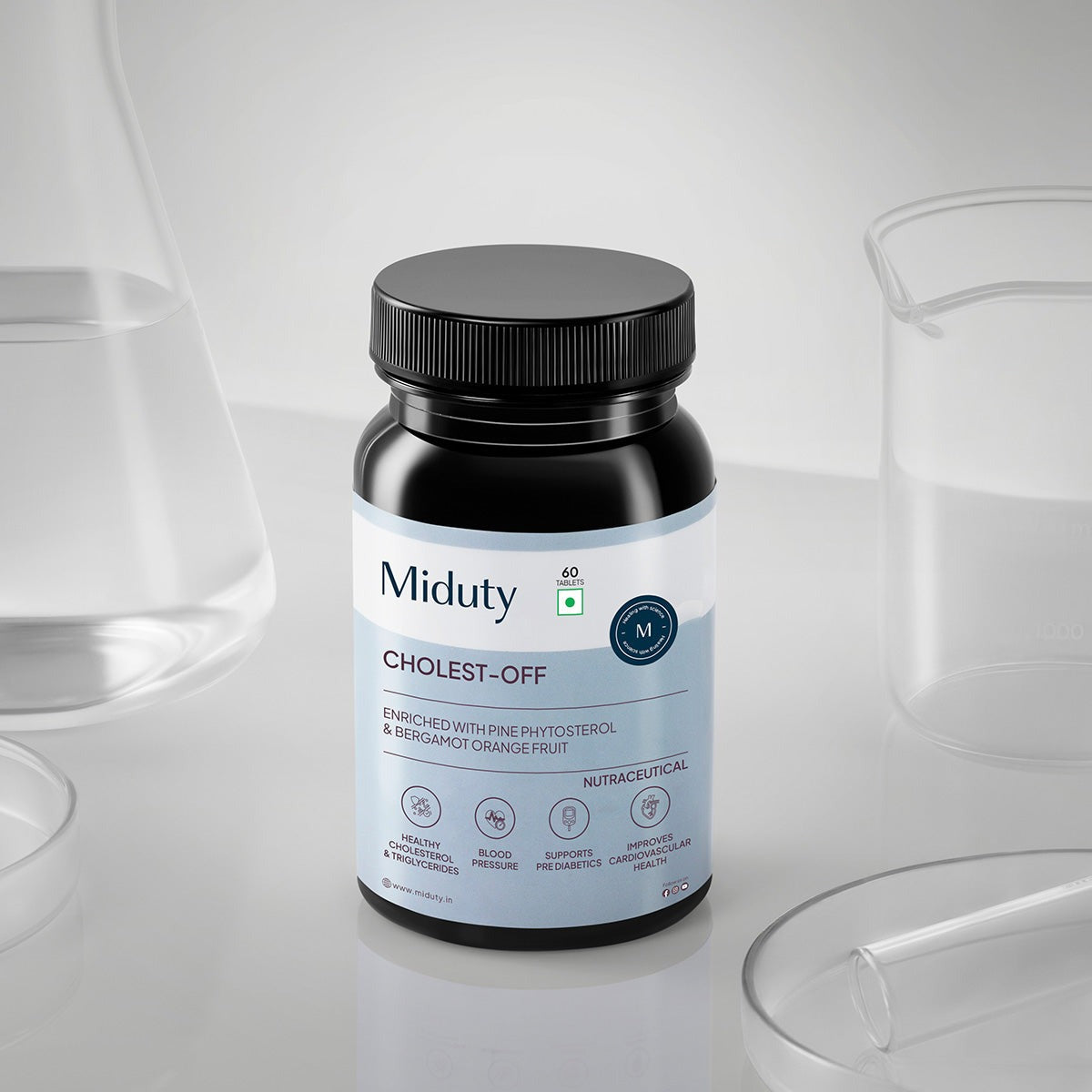 Miduty by Palak Notes Cholest-Off Tablets - Distacart