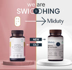 Miduty by Palak Notes Methyl B-12 & Folate Chewable Tablets - Distacart