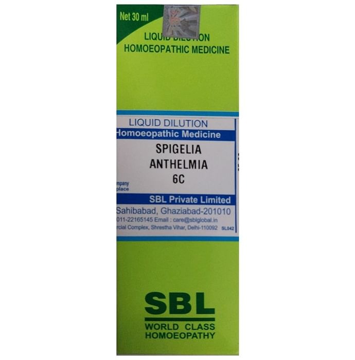 SBL Homeopathy Spigelia Dilution - Distacart