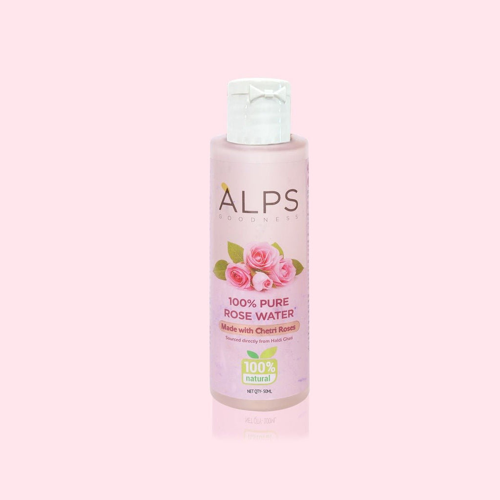 Alps Goodness 100 % Pure Rose Water, Natural Skin Toner Made With Chaitri Roses