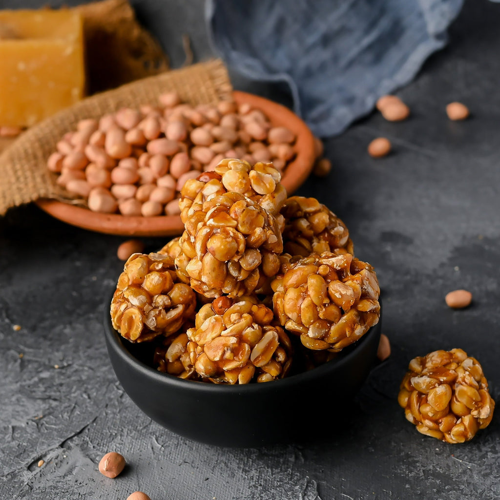 Vellanki Foods - Groundnut Laddu / Chikki Vundalu - Distacart