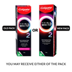 Colgate Visible White O2 Teeth Whitening Toothpaste with Peppermint Sparkle - Distacart