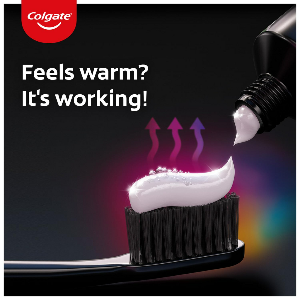Colgate Visible White O2 Teeth Whitening Toothpaste with Peppermint Sparkle - Distacart