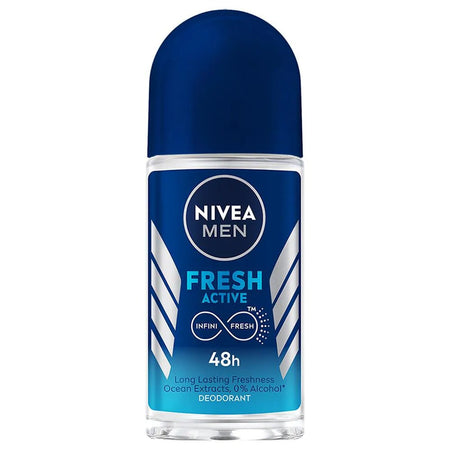 Nivea Men Fresh Active Deo Roll On 48 H Freshness