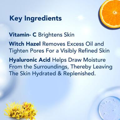 The Moms Co Natural Vitamin C Daily Face Toner with Niacinamide and Aloe Vera