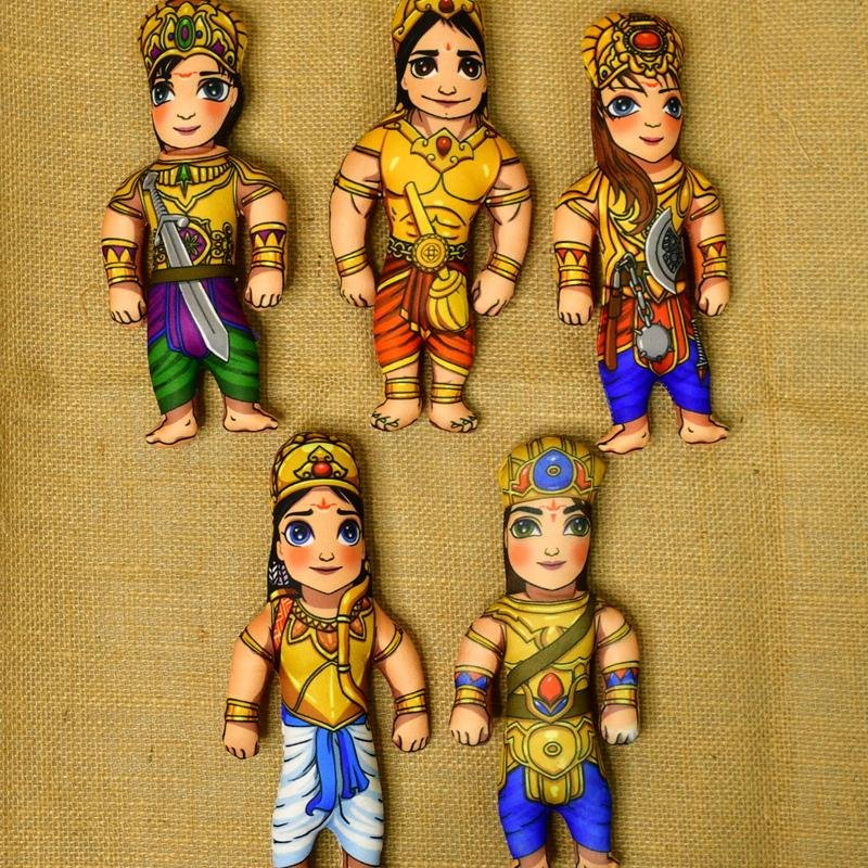 Sowpeace Stitched Cotton Panch Pandava - Distacart