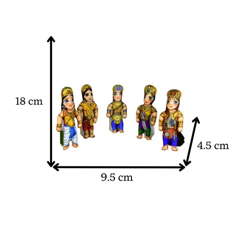 Sowpeace Stitched Cotton Panch Pandava - Distacart