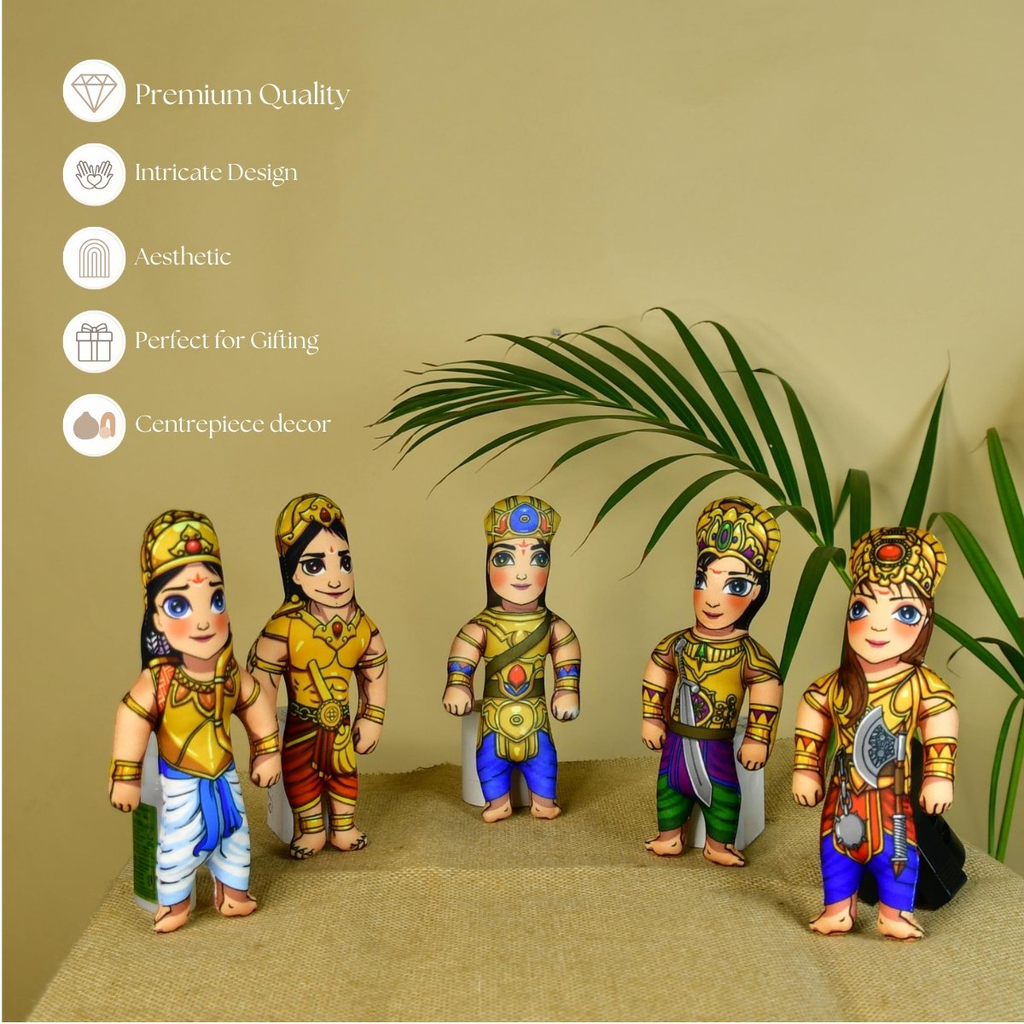 Sowpeace Stitched Cotton Panch Pandava - Distacart
