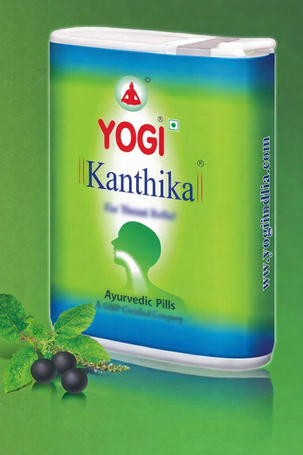 Yogi Kanthika Throat Relief Tablets - Distacart