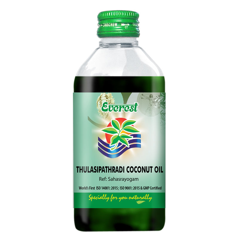 Everest Ayurveda Thulasipathradi Coconut Oil