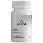 Unived Zinc with Vitamin C Capsules - Distacart