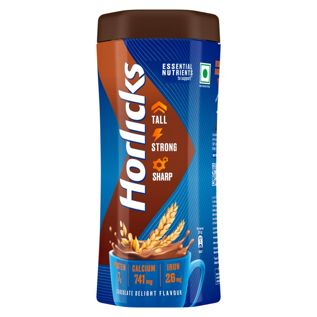 Horlicks Millet Chocolate Flavor Nutrition Drink Powder - Distacart