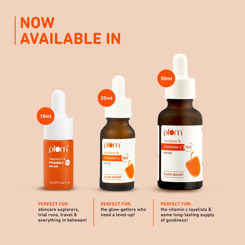 Plum Mandarin & Vitamin C Serum - Distacart
