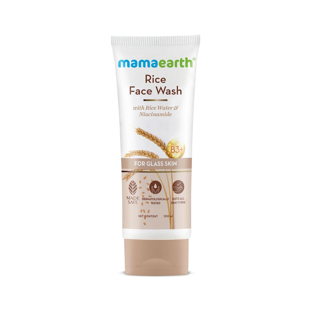 Mamaearth Rice Face Wash With Rice Water & Niacinamide - Distacart