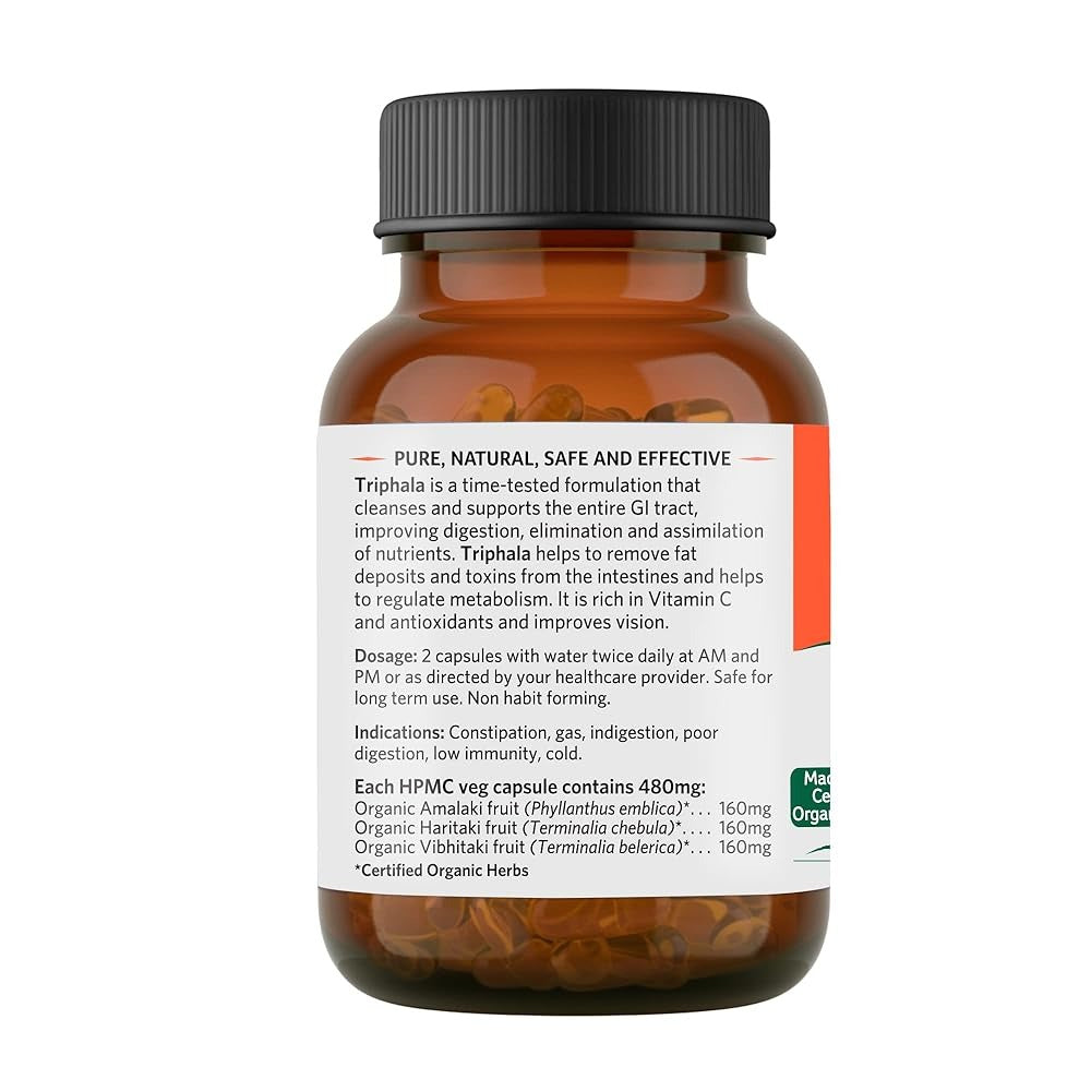 Organic India Triphala Capsules - Distacart