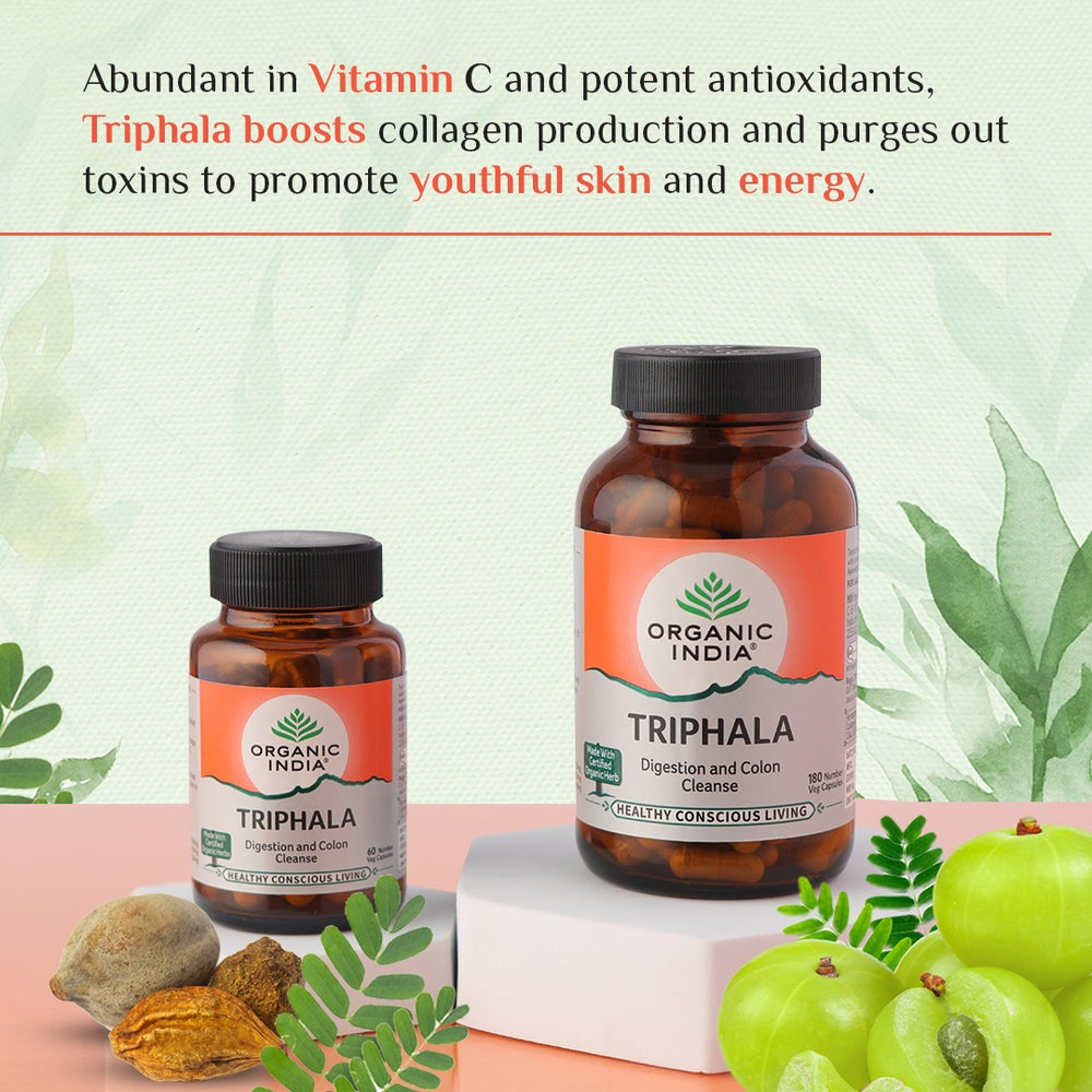 Organic India Triphala Capsules - Distacart
