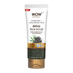 Wow Skin Science Charcoal & Hyaluronic Acid Detox Face Scrub