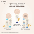 Aveeno Baby Daily Moisture Wash & Shampoo - Natural Oat Gentle Cleanser For Hair, Sensitive Body Skin