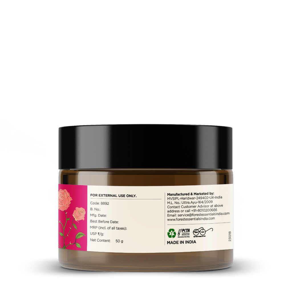 Forest Essentials Light Hydrating Facial Gel Pure Rosewater - Distacart