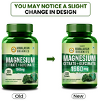 Himalayan Organics Magnesium Citrate+Glycinate Tablets (1660mg) - Distacart