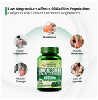 Himalayan Organics Magnesium Citrate+Glycinate Tablets (1660mg) - Distacart