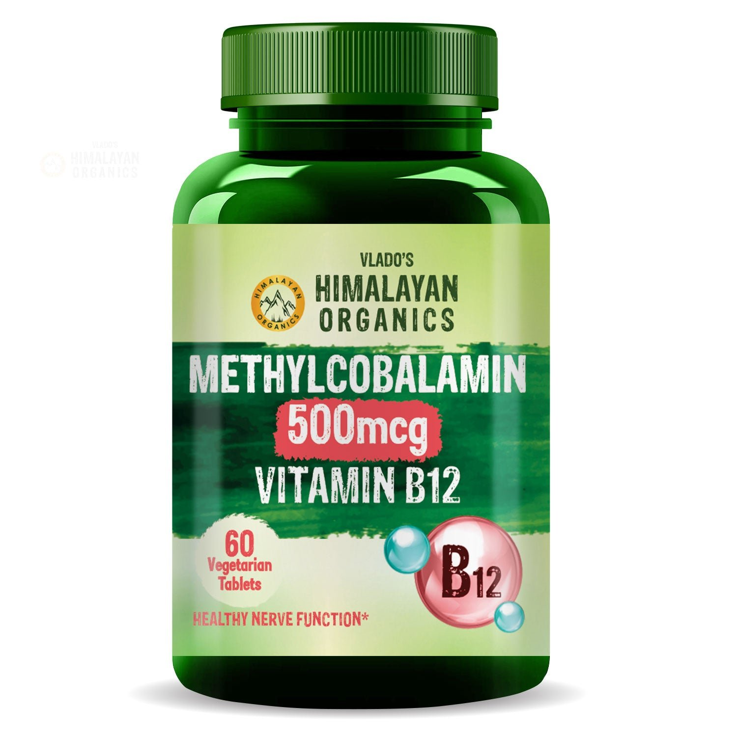 Himalayan Organics Methyl Cobalamin Vitamin B12 Tablets - Distacart