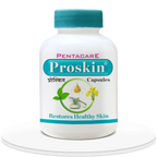 Pentacare Ayurveda Proskin Capsules - Distacart