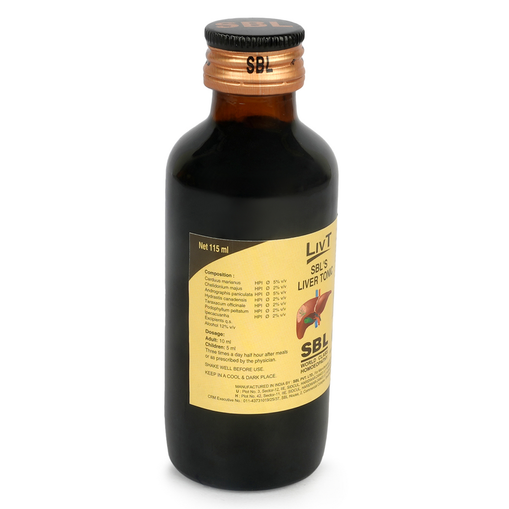 SBL Homeopathy Liv T Liver Tonic - Distacart