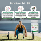 Rajasthan Herbals International Cal-D3+ Capsules - Distacart