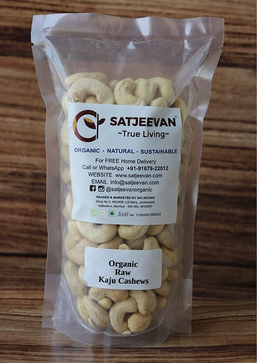 Satjeevan Organic Raw Kaju Cashews - Distacart