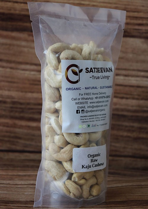 Satjeevan Organic Raw Kaju Cashews - Distacart