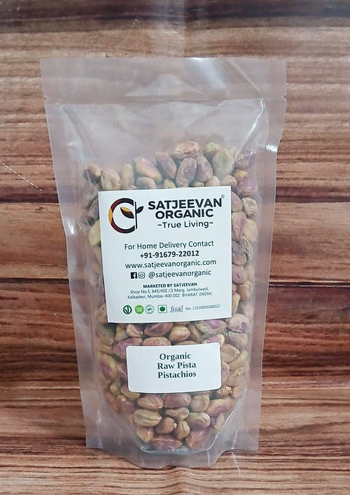 Satjeevan Organic Raw Pista Pistachios - Distacart