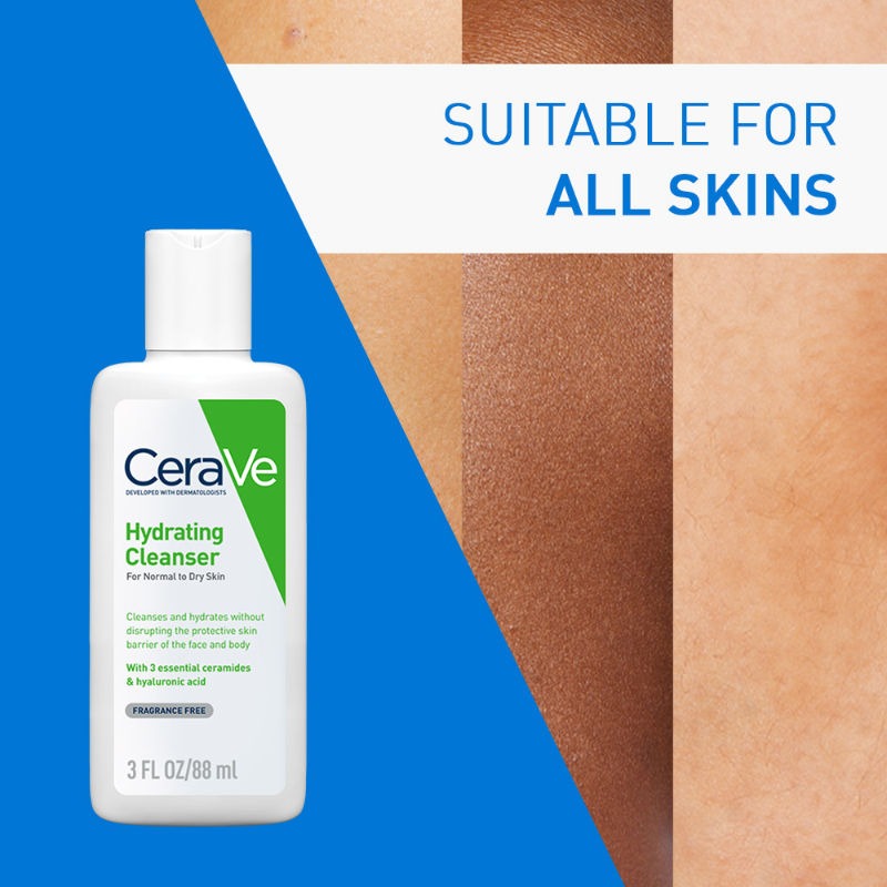 Cerave Hydrating Cleanser for Normal to Dry Skin