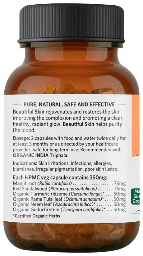Organic India Beautiful Skin - Distacart