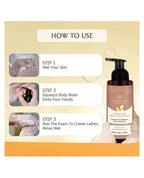 AreoVeda Hydrating Body Foam Wash For Moms