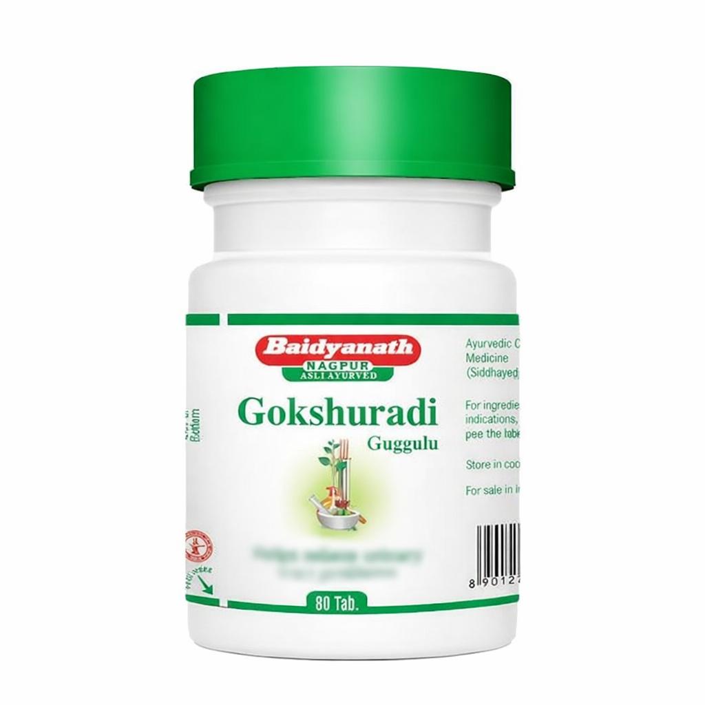Baidyanath Nagpur Gokshuradi Guggulu - 80 tabs - Distacart