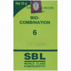 SBL Homeopathy Bio-Combination 6 Tablets - Distacart