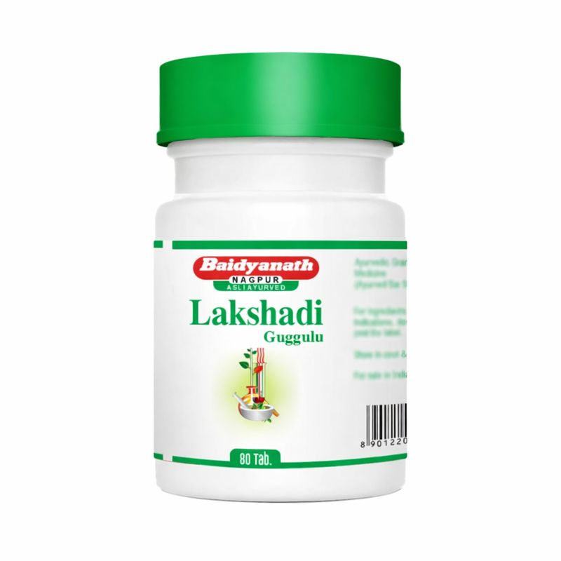 Baidyanath Nagpur Lakshadi Guggulu Tablets - Distacart